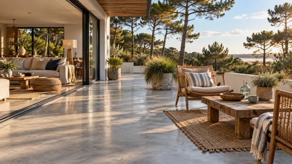 5 idées pour intégrer le béton ciré dans vos projets dans les Landes
