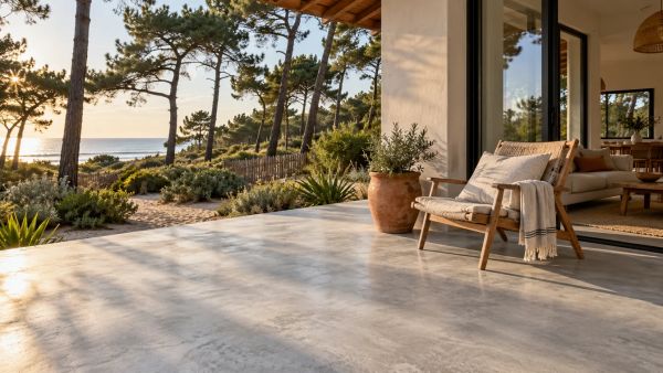 5 idées pour intégrer le béton ciré dans vos projets dans les Landes