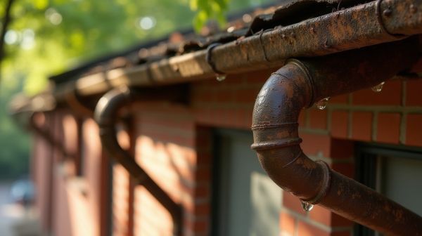 Entretien des gouttières et chéneaux : négliger peut coûter cher