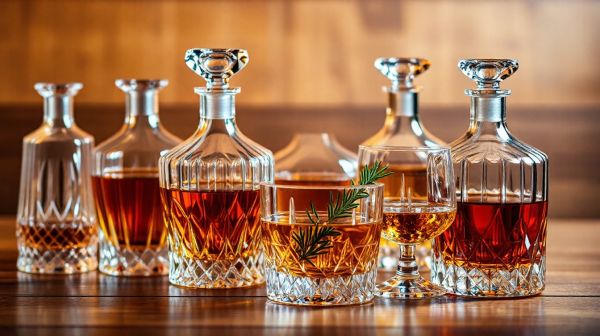 Les meilleures carafes à whisky en cristal à découvrir