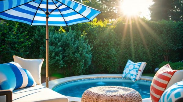 Top accessoires pour meubler votre piscine à petit prix